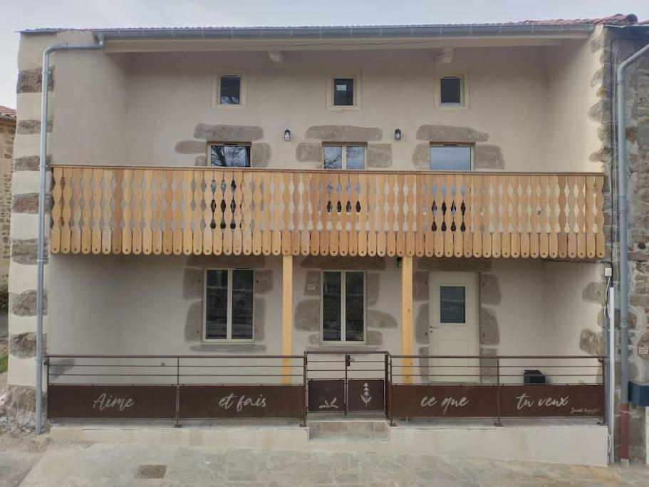 Villa Sur La Route Du Pont Neuf à Sauvain Extérieur photo